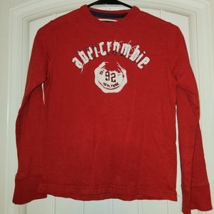 Boys Abercrombie long sleeve shirt